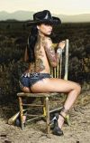 brittanya o campo right leg tattoo